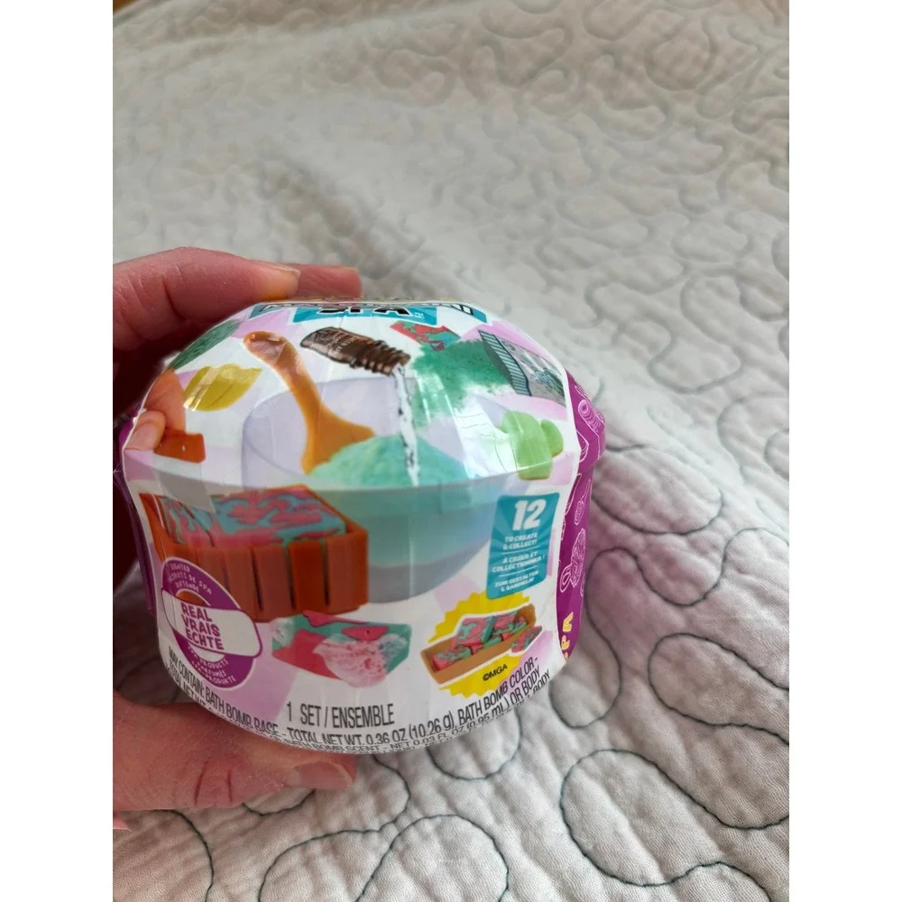 MGA Miniverse Make It Mini Spa Series 1 Lot of 2 Mystery Sealed‎ Balls DIY Craft